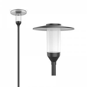 40W outdoor solar powered led garden light 15W
