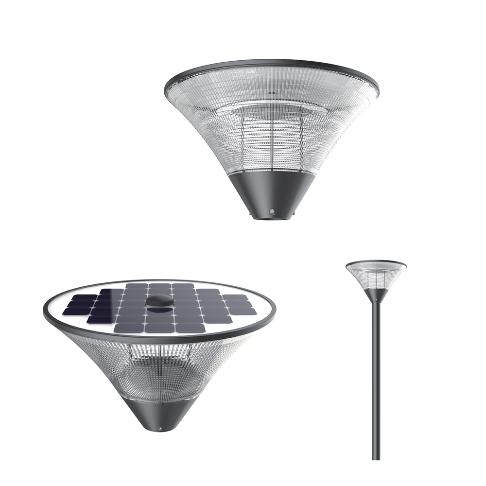 aluminum New Style outdoor IP66 solar garden light lamps